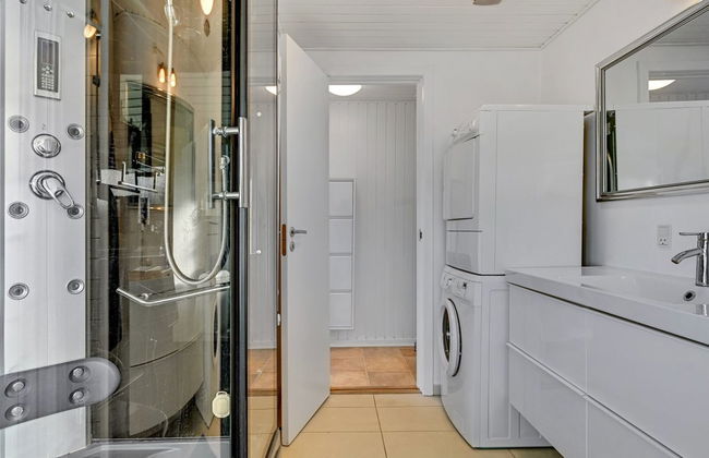 Casa de 2 quartos em Ørsted com terraço e sauna - Foto 23