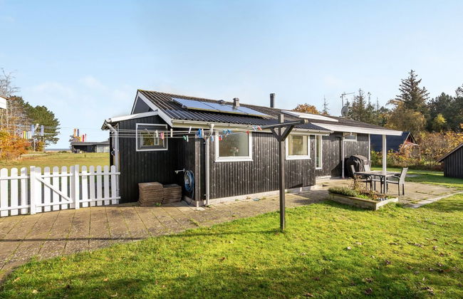 Casa de 2 quartos em Ørsted com terraço e sauna - Foto 4