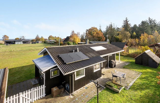 Casa de 2 quartos em Ørsted com terraço e sauna - Foto 5