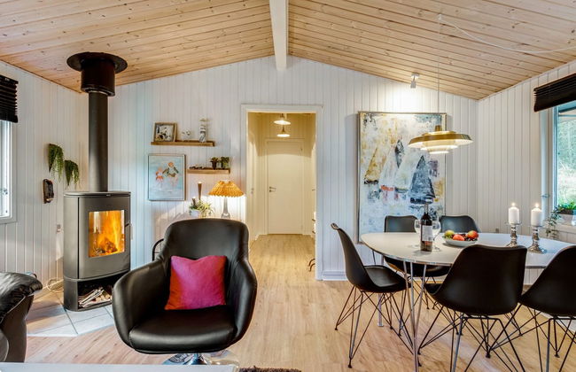 Casa de 3 quartos em Sønder Vorupør com terraço e sauna - Foto 13