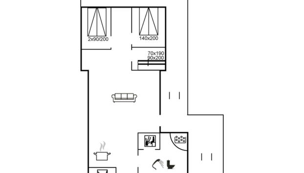 Casa de 3 quartos em Sønder Vorupør com terraço e sauna - Foto 2