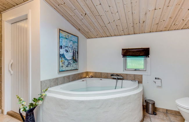 Casa de 3 quartos em Sønder Vorupør com terraço e sauna - Foto 9