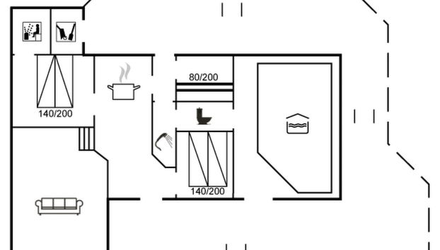 Haus mit 3 Schlafzimmern in Harrerenden mit privater pool und terrasse - Foto 2