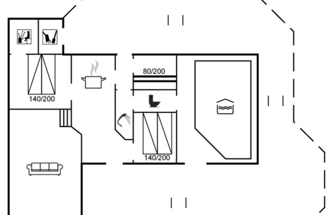 Casa de 3 quartos em Harrerenden com piscina privada e terraço - Foto 2