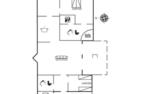 Foto 36 - Casa de 2 habitaciones en Skjern con sauna y bañera de hidromasaje