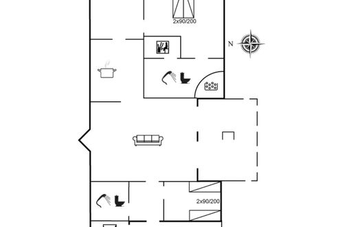 Foto 36 - Haus mit 2 Schlafzimmern in Skjern mit sauna und whirlpool