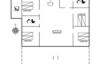 Foto 2 - Casa de 4 quartos em Toftlund com banheira de hidromassagem