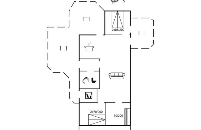 Haus mit 3 Schlafzimmern in Pandrup mit terrasse - Foto 18