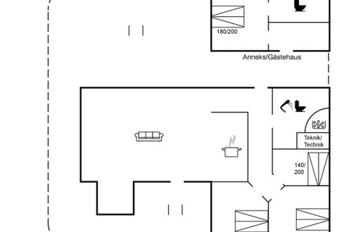 Foto 32 - Casa de 3 quartos em Otterup com terraço