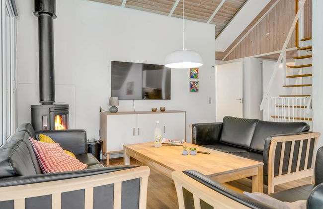 Casa de 4 quartos em Vesløs com piscina privada e terraço - Foto 18
