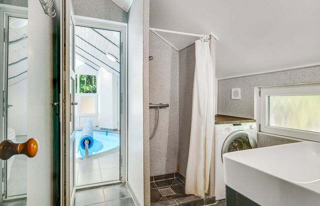 Casa de 4 quartos em Vesløs com piscina privada e terraço - Foto 30