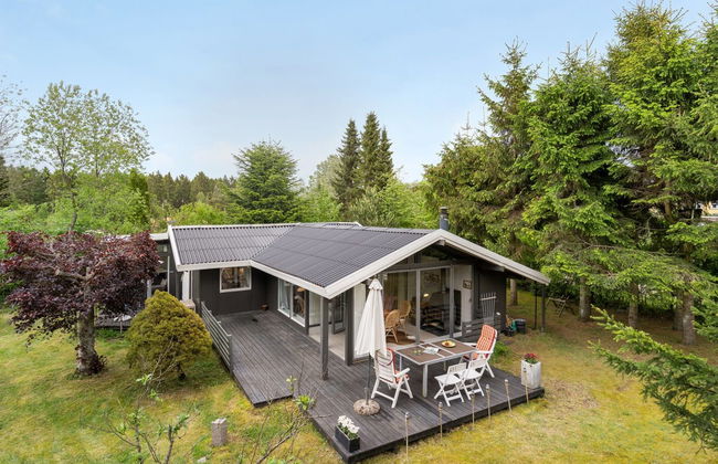 Casa de 2 quartos em Fårvang com piscina e sauna - Foto 1