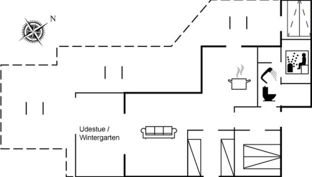 Casa de 2 quartos em Fårvang com piscina e sauna - Foto 2