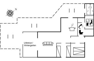 Photo 2 - Maison de 2 chambres à Fårvang avec piscine et sauna