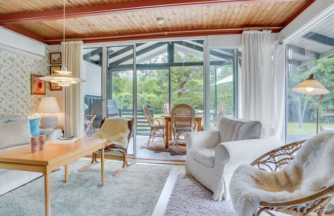 Casa de 2 quartos em Fårvang com piscina e sauna - Foto 21