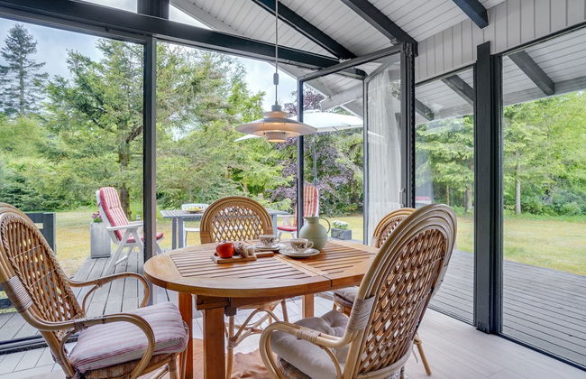 Casa de 2 quartos em Fårvang com piscina e sauna - Foto 9