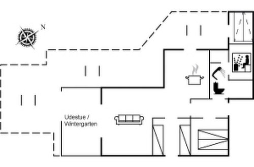 Foto 22 - Casa con 2 camere da letto a Fårvang con piscina e sauna