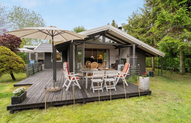 Casa de 2 quartos em Fårvang com piscina e sauna - Foto 19