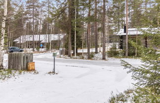 Foto 3 - Haus mit 1 Schlafzimmer in Pelkosenniemi mit sauna und blick auf die berge