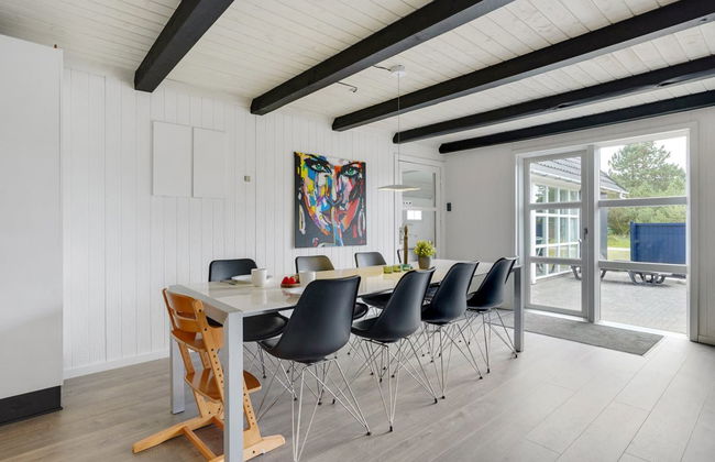 Casa de 5 quartos em Rømø com piscina privada e terraço - Foto 26