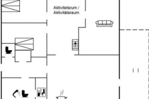 Foto 25 - Casa con 2 camere da letto a Rømø con terrazza e sauna