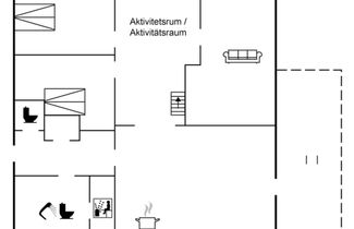 Foto 2 - Casa de 2 quartos em Rømø com terraço e sauna
