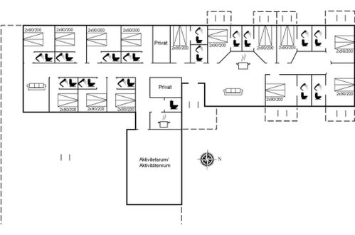 Foto 53 - Haus mit 14 Schlafzimmern in Tim mit terrasse und whirlpool