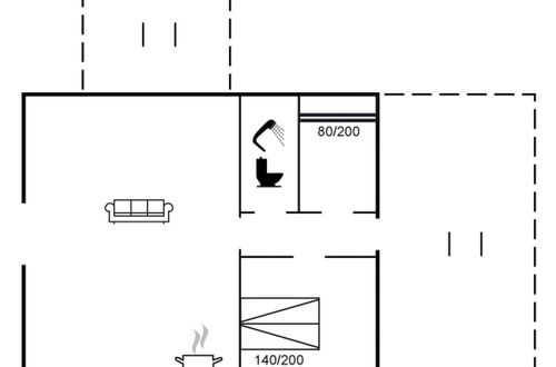 Foto 31 - Casa con 2 camere da letto a Rømø con terrazza