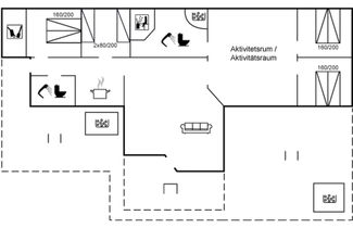 Foto 2 - Casa de 4 quartos em Rømø com terraço e sauna