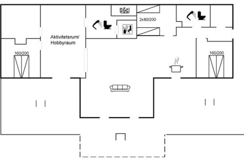 Foto 44 - Casa de 4 quartos em Blåvand com terraço e sauna