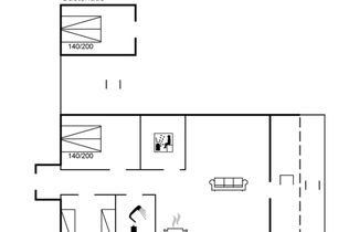 Foto 1 - Casa de 2 quartos em Klitmøller com terraço e sauna