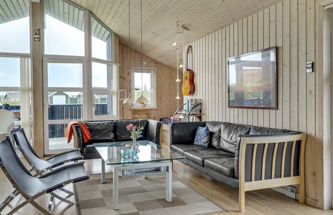 Casa de 3 quartos em Klitmøller com terraço e sauna - Foto 34