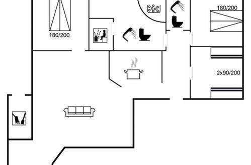 Foto 41 - Casa con 3 camere da letto a Klitmøller con terrazza e sauna