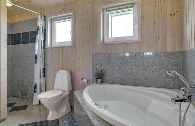Casa de 3 quartos em Klitmøller com terraço e sauna - Foto 20