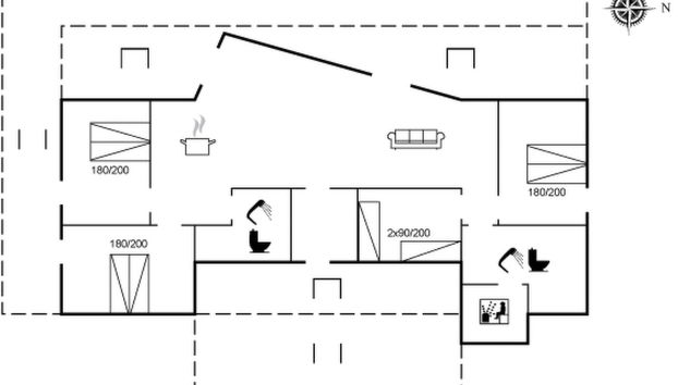 Casa de 4 quartos em Ringkøbing com terraço e sauna - Foto 2