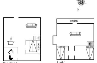 Foto 2 - Casa de 3 quartos em Harboøre com terraço
