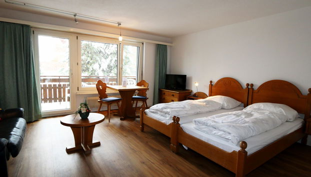 Apartamento de 1 quarto em Saas-Fee com jardim - Foto 2