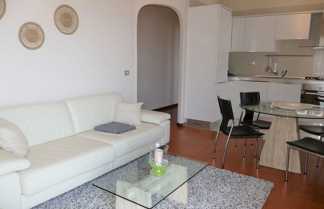 Apartamento de 2 quartos em Santo Stefano al Mare com jardim - Foto 6