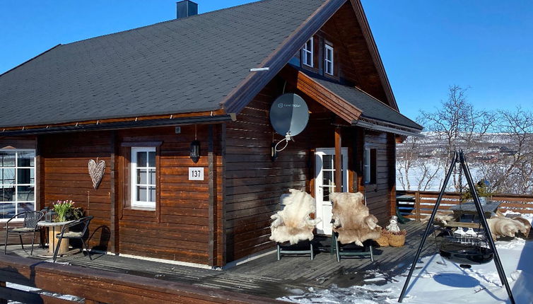 Foto 1 - Haus mit 3 Schlafzimmern in Enontekiö mit sauna und blick auf die berge