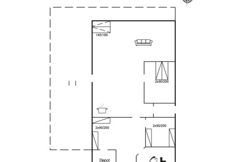 Foto 14 - Haus mit 3 Schlafzimmern in Fjerritslev mit terrasse