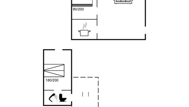 Casa de 2 quartos em Hundested com terraço - Foto 2