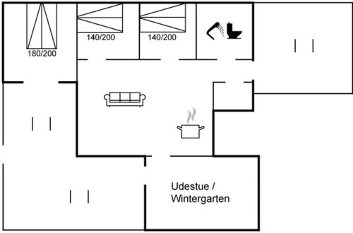 Photo 2 - 3 bedroom House in Skarrev with terrace