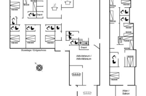 Foto 51 - Haus mit 11 Schlafzimmern in Fur mit terrasse