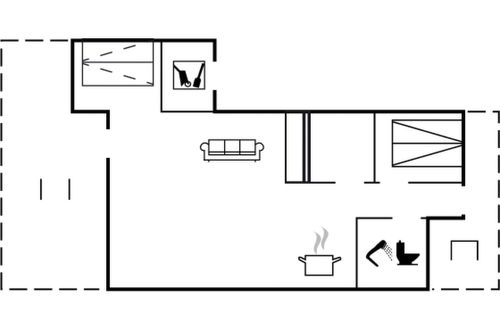 Photo 2 - 2 bedroom House in Vinderup with terrace