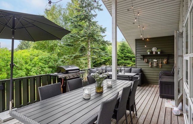 Casa de 3 quartos em Hals com terraço e sauna - Foto 6