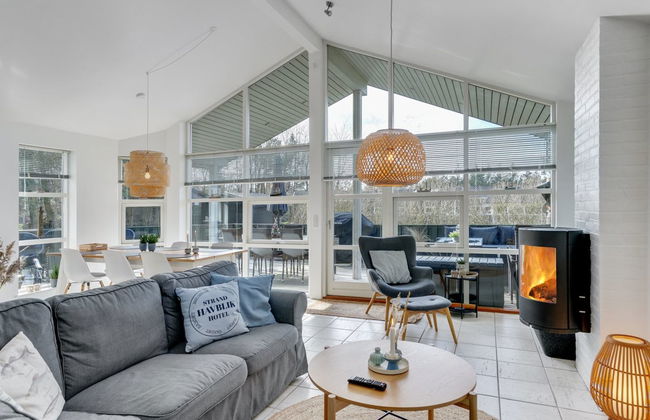 Casa de 3 quartos em Hals com terraço e sauna - Foto 10