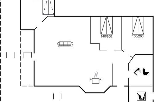 Foto 2 - Casa con 3 camere da letto a Hemmet con terrazza