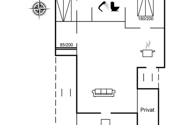 Haus mit 3 Schlafzimmern in Egernsund mit terrasse - Foto 2
