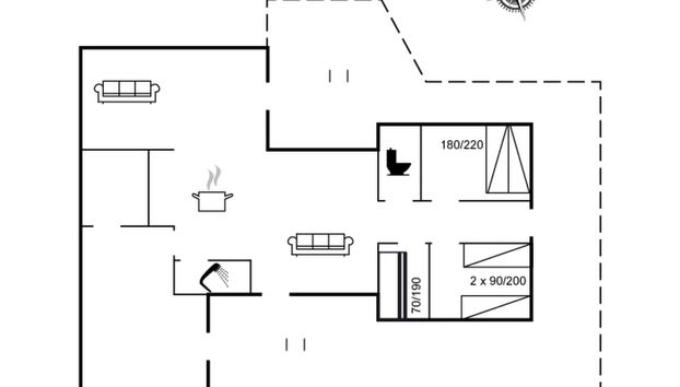3 bedroom House in Sønder Vorupør with terrace - Photo 2
