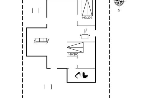Foto 20 - Casa de 2 quartos em Løkken com terraço